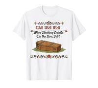 Well Who's Thinking Outside The Box Now Dad Humour Sombre drôle T-Shirt