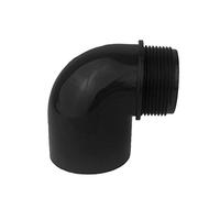 well2wellness Angle Coude Raccord mixte en PVC 90 ° AG - 50 mm x 1"1/2