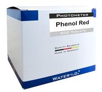 well2wellness® Lot de 500 pastilles de test pour piscine - Phenol Red (pH) pour photomètre/comparateur