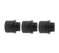 well2wellness PVC Raccord Embout à coller octagonal AG 63/50 mm x 2" - 3 pièces