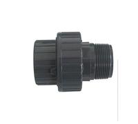 well2wellness PVC-U Raccord Pression Mixte - araccord adhésif x Filetage extérieur - 50 mm x 2 "(200142)