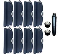 well2wellness Set d'hivernage pour Piscine - 8 flotteurs d'hivernage, 2 Bouchons d'hivernage 38-51 mm + 1 x Gizmo pour Piscine