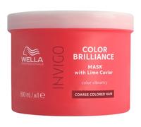 Wella Invigo Masque Color Brilliance pour cheveux colorés et épais 500 ml Nouveau