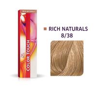 Wella Color Touch Teinture Intensif 60Ml 8/38 Blonde Clair Or Perle