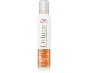 Wella Deluxe Dream Waves & Curls mousse fixante pour cheveux bouclés et frisé 200 ml