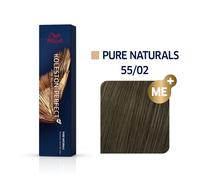 Coloration Koleston Perfect ME+ 55/02 Chatain clair intense Naturel Wella 60ML