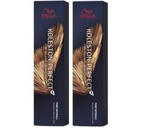 Wella Koleston Perfect Me+ Kp Pure Naturals 4-00 Lot De 2 Boîtes De Conservation Brun Moyen Naturel 1607