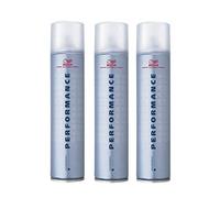 Wella Lot de 3 bouteilles Wella Performance Strong 500 ml
