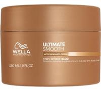 Wella | Masque capillaire Ultimate Smooth - 150 ml - Effet anti-poussée - Nutrition intensive pour des cheveux soyeux