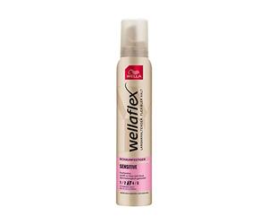 Wella Mousse à cheveux Flex Sensitive haute résistance - Mousse capillaire sans odeur pour un maintien flexible pendant 24 heures sans collage - Avec protection UV et Hair Taming Complex avec
