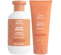 Wella Professionals Care Invigo Nutri Enrich Deep Nourishing Shampoo and Conditioner Duo