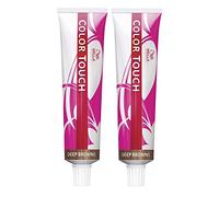Wella Professionals Color Touch 4/0 Lot de 2 flacons de coloration Marron moyen 60 ml