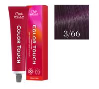 Wella Professionals - Coloration semi-permanente Color Touch 3/66 châtain foncé violine intense