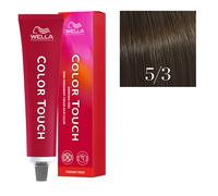 Wella Coloration semi-permanente Color Touch – Sans ammoniaque – 5/3 Châtain Clair Doré – 60 ml