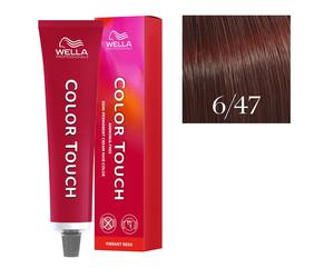 Wella Professionals - Coloration semi-permanente Color Touch 6/47 blond foncé cuivré marron