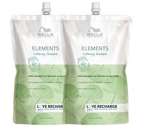 Wella Professionals Elements Calming Shampoo Refill Pack Set