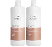 Wella Professionals Fusion Après-shampoing Reparation Intense - Après-shampoing démêlant et lissant pour cheveux abîmés et fragilisés - Apporte brillance et prévient la casse, 1l (Lot de 2)