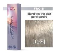 Coloration Illumina Color 10/81 Blond Très Très Clair Perlé Cendré Wella 60ml