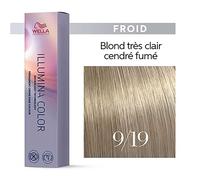 Wella Professionals - Illumina color 9/19 blond très clair cendré fumé