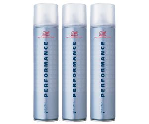 Wella Professionals Performance Lac de cheveux en bombe aérosol, lot de 3 3 x 500 ml