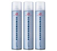 Wella Professionals Performance Set de 3 Lac de cheveux en bombe aérosol 3 x 500 ml