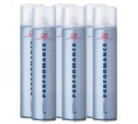 Wella Professionals Performance Set de 6 Laque pour cheveux en bombe aérosol 6 x 500 ml