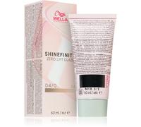 Wella Professionals Shinefinity Zero Lift Glaze coloration semi-permanente pour cheveux teinte 04/0 - Natural Espresso 60 ml