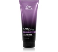 Wella Professionals Ultimate Color Blonde Conditioner après-shampoing hydratant qui neutralise les tons jaunes pour les cheveux blonds froids ayant subi une décoloration ou un balayage 200 ml