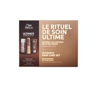 WELLA PROFESSIONALS - Ultimate Smooth - Coffret Découverte Nutrition Ultime Pour Cheveux Secs, Ternes Ou Sujets Aux Frisottis.