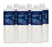 Wella Professionals Welloxon Set de 6 Perfect Creme Developer 6 % - 20 Vol. 6 x 1 litre