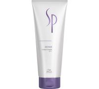 Après-shampoing réparateur Wella SP - 200 ml L'après-shampoing Wella SP Repair répare efficacement et intensément les cheveux abîmés en seulement 30 secondes. L'après-shampoing Wella SP Repair est un