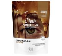 Wella Supernatural Color 6/37 Caramel Brunette 120g | Coloration Professionnelle Effet Naturel, Reflets Lumineux et Uniformes, Couverture Douce et Résultat Naturel