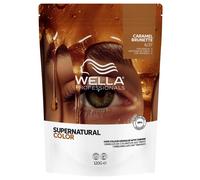 Wella Supernatural Color 6/37 Caramel Brunette 120g | Coloration Professionnelle Effet Naturel, Reflets Lumineux et Uniformes, Couverture Douce et Résultat Naturel