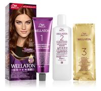 Wella Wellaton Intense coloration cheveux permanente à l'huile d'argan teinte 5/4 Chestnut 1 pcs