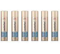 Wellaflex Lot de 6 sprays capillaires Instant Volume jusqu'à 48 heures - Tenue extra forte - Style volumineux - Doux pour le cuir chevelu - Testé dermatologiquement - Formule végétalienne - Degré de