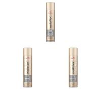 Wellaflex Shine & Hold Laque pour femme - Jusqu'à 48 heures de tenue ultra forte - Pour une brillance luxueuse et naturelle - Doux pour le cuir chevelu - Testé dermatologiquement - Formule (Lot de 3)