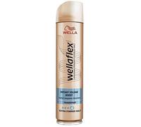 Wellaflex Spray pour cheveux instantané VOLUME BOOST, extra fort maintien, 5er Pack (5 X 250ml)