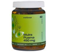 Wellbear Muira Puama 450 mg - 60 Capsules