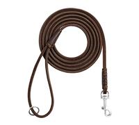 Wellbro Laisse pour Chien en Cuir véritable, 1,8 m, et légère, Laisse Douce et Fine pour Chiots et Chats de Moins de 6,8 kg