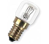 Wellco Support lampe : 25 W Ses E14 Ampoule pygmée Transparent 240 V Bell Cuisinière/Micro-ondes Four Appareil Lampe