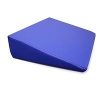 Wellcore Coussin de Massage biseauté 40 x 55 x 13 cm, Bleu