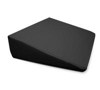 Wellcore Coussin de Massage compensé 40 x 55 x 13 cm, Noir