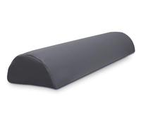 Wellcore Coussin Demi-cylindrique, 60 x 18 cm, argenté