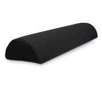 Wellcore Coussin Demi-cylindrique, 60 x 18 cm, Noir