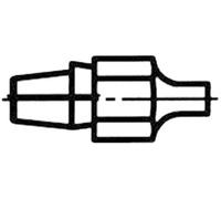 Weller 51315399 Buse daspiration panne de mesure Taille de la panne 0.55 mm Longueur de la panne 22 mm Contenu 1 pc(s)