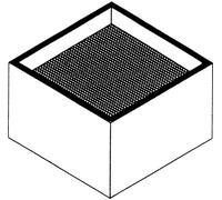 Weller Breitbandgasfilter Filtre à gaz (L x l x H) 285 x 285 x 175 mm 1 pièce 1 pc(s)