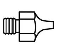 Weller DS 111 Buse daspiration Taille de la panne 0.7 mm Longueur de la panne 18 mm Contenu G