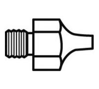Weller DS 113 Buse daspiration Taille de la panne 1.2 mm Longueur de la panne 18 mm Contenu G