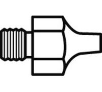 Weller DS 114 Buse daspiration buse à air chaud Taille de la panne 1.8 mm Longueur de la panne 18 mm Contenu 1 pc(s)