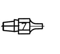 Weller DX 117 Buse daspiration buse à air chaud Taille de la panne 1.5 mm Longueur de la panne 18 mm Contenu 1 pc(s)